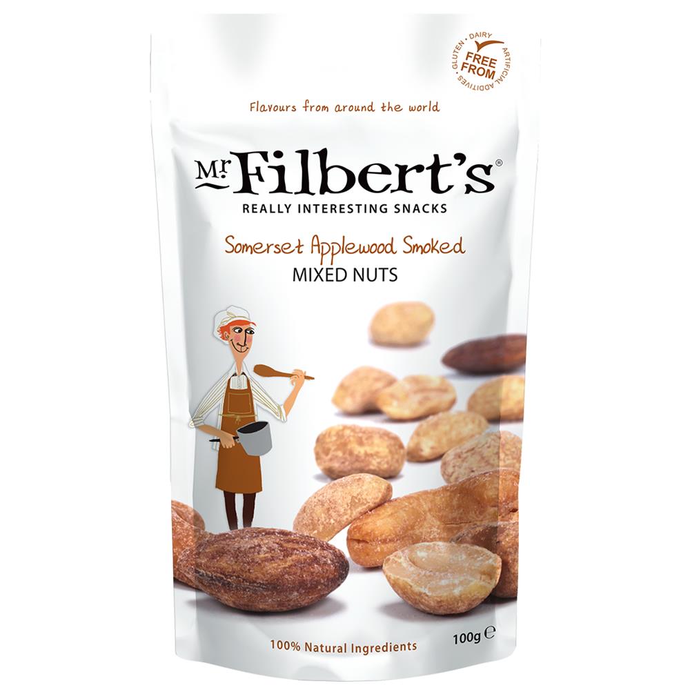 Somerset Applewood Smoked Nuts (Pack of 12)