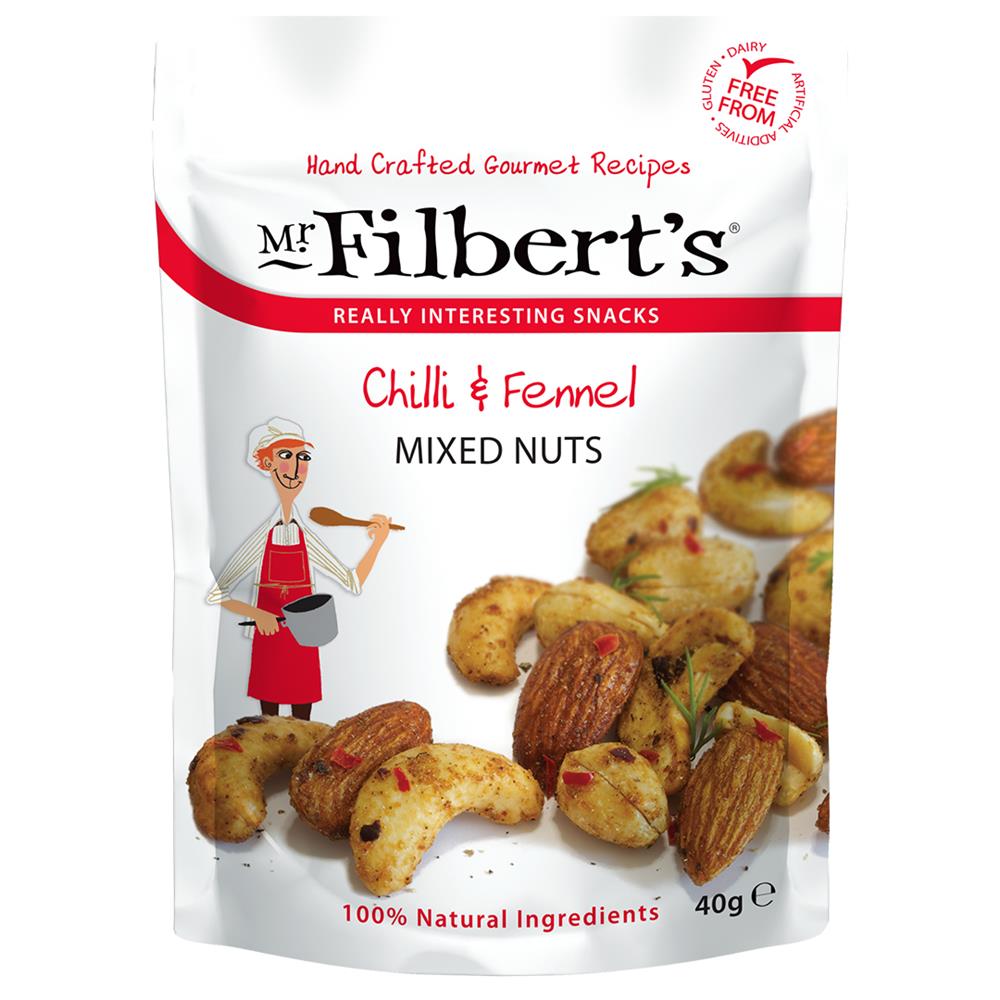 Chilli & Fennel Mixed Nuts (Pack of 20)