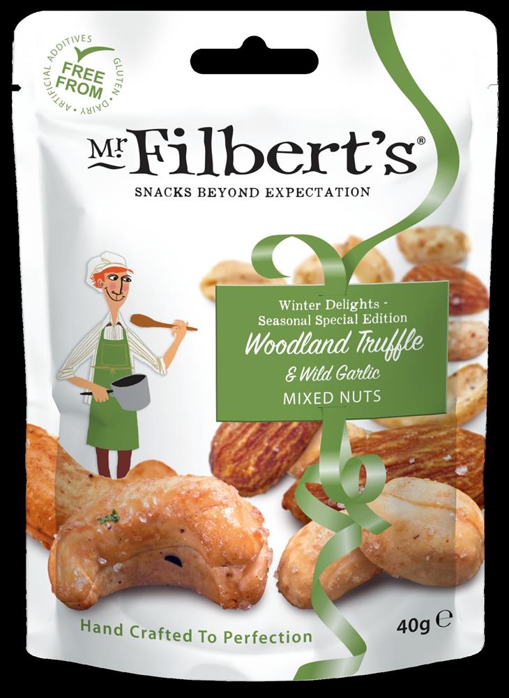 Woodland Truffle and Wild Garlic Mixed Nuts 40g