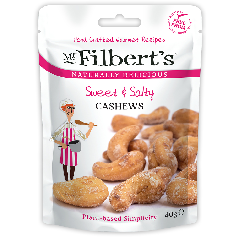 Sweet and Salty Cashews 40g