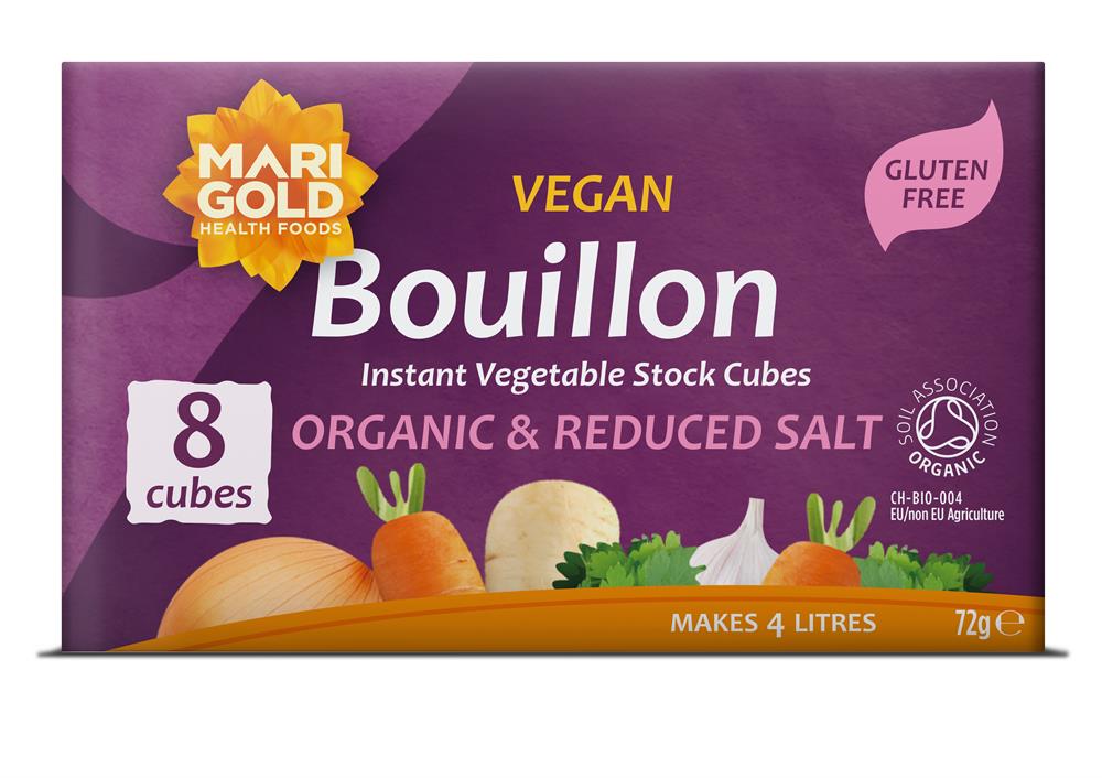 Org Veg Bouillon Reduced Salt