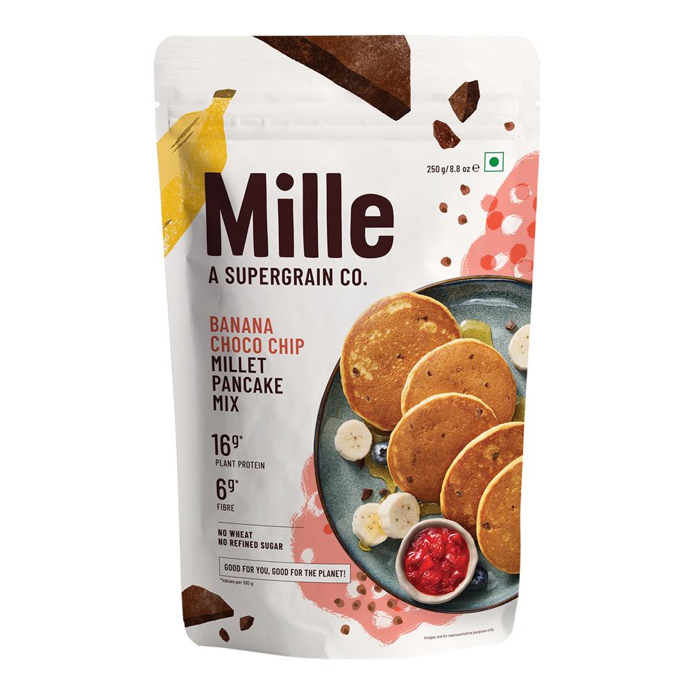 Banana Choco-Chip 16g Plant Protein Pancake Mix 250g