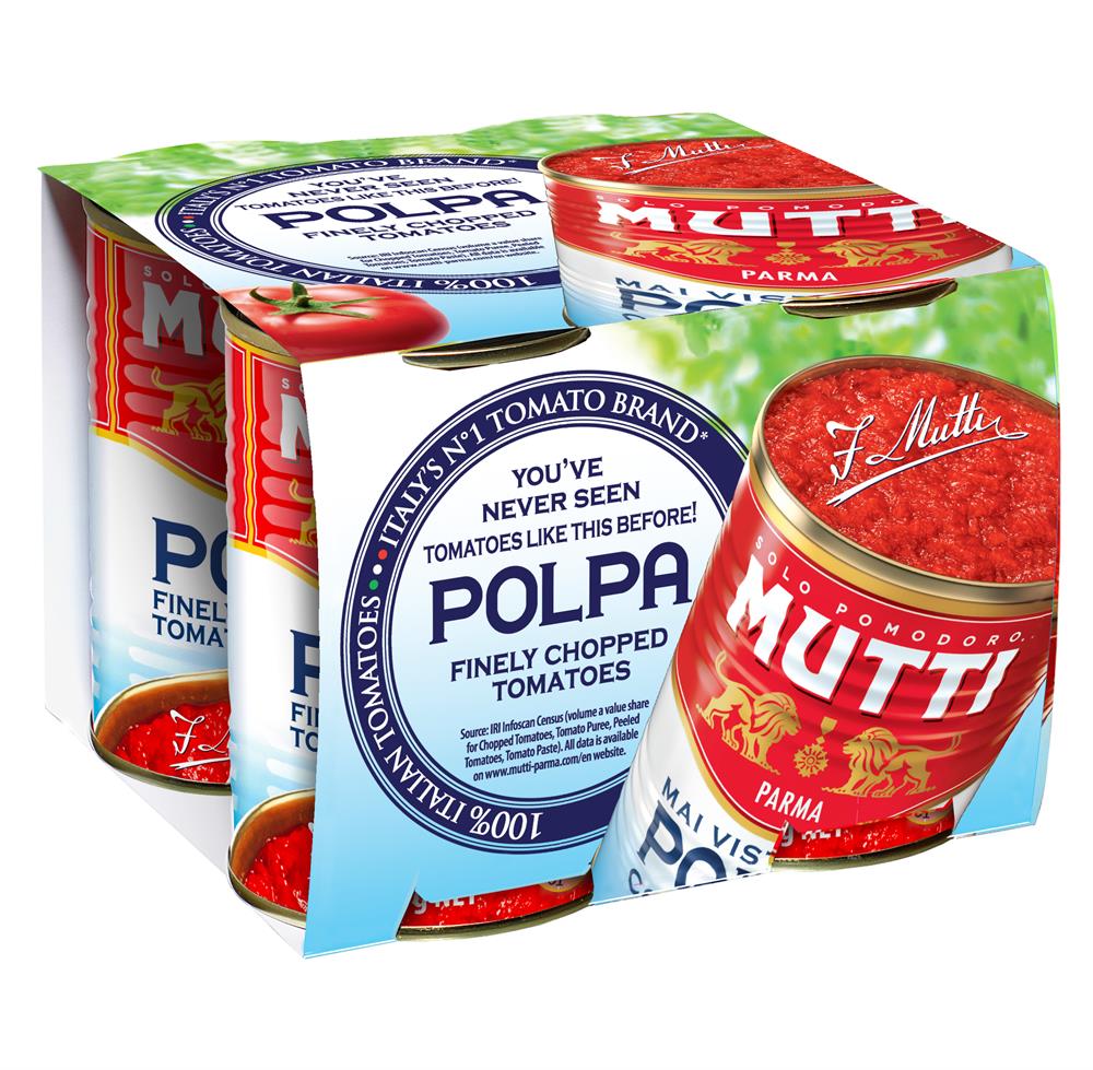 Finely Chopped Tomatoes (Pack of 6)
