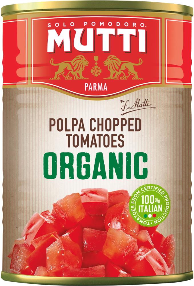 Organic Chopped Tomatoes (Pack of 4)