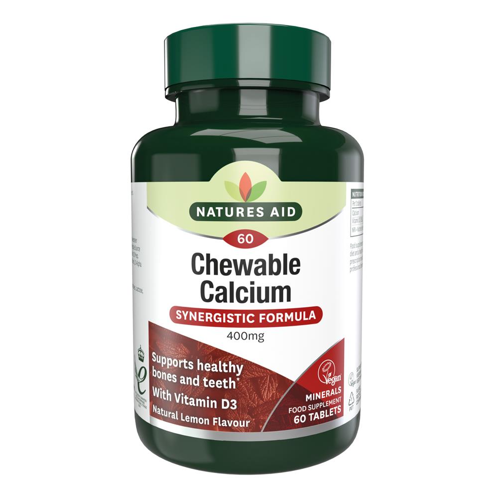 Calcium Chewable Lemon 400mg