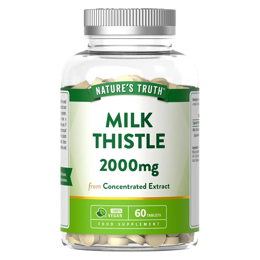 Milk Thistle 2000mg 60 Tablets