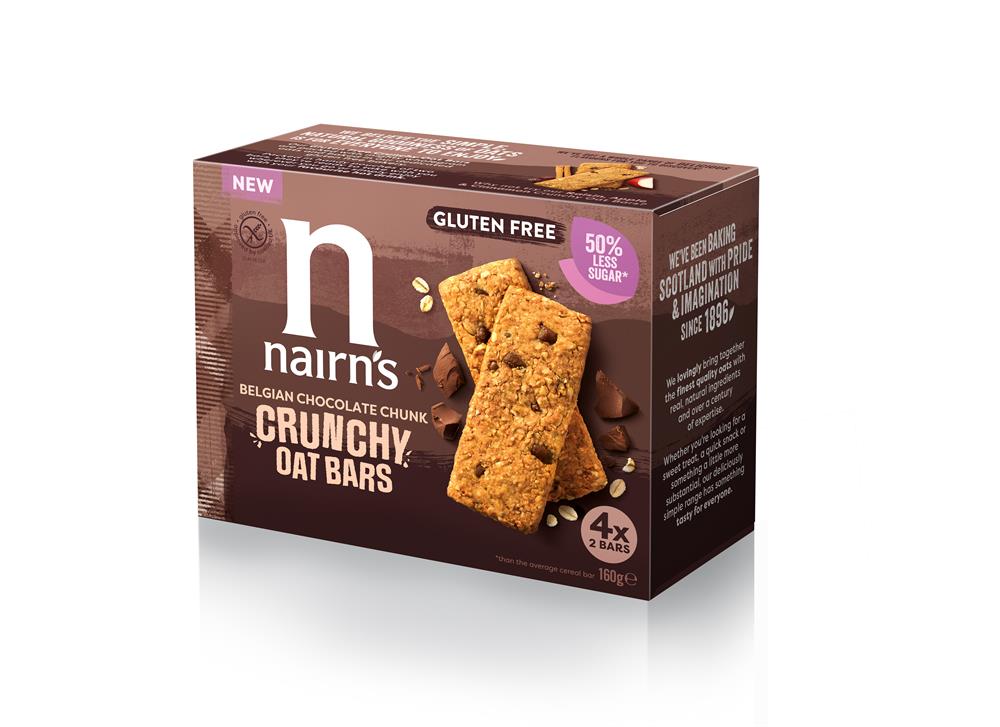 Choc Chunk Crunchy Oat Bars