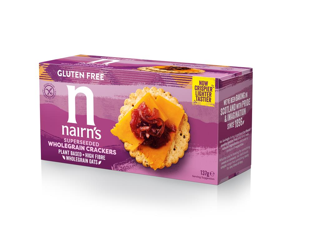 Gluten Free Super Seeded Wholegrain Cracker 137g