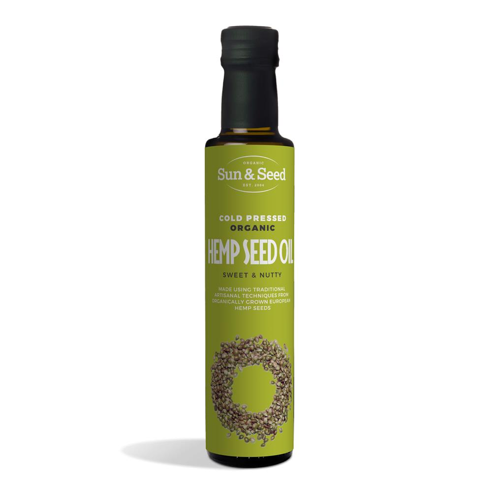 Org Hemp Seed Oil-cold pressed