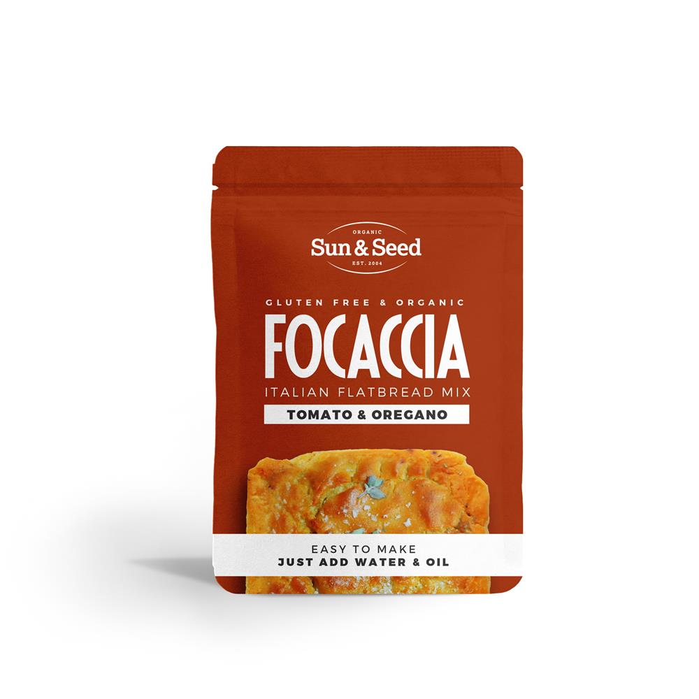 Organic GF Focaccia Mix Tomato (Pack of 2)