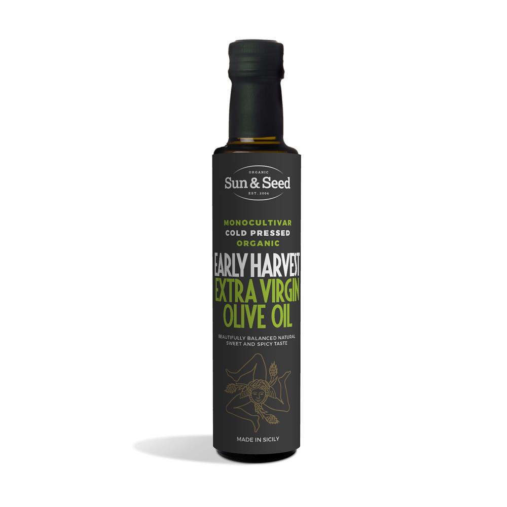Organic Early Harvest Sicilian Extra Virgin Olive Oil 500ml