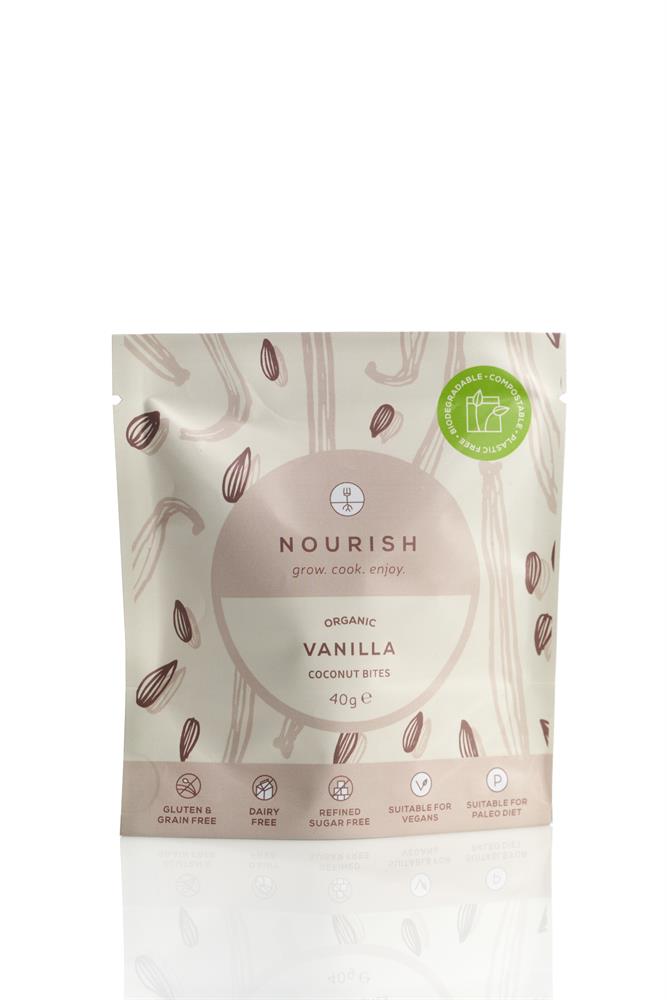 Nourish Vanilla Coconut Bites (Pack of 5)
