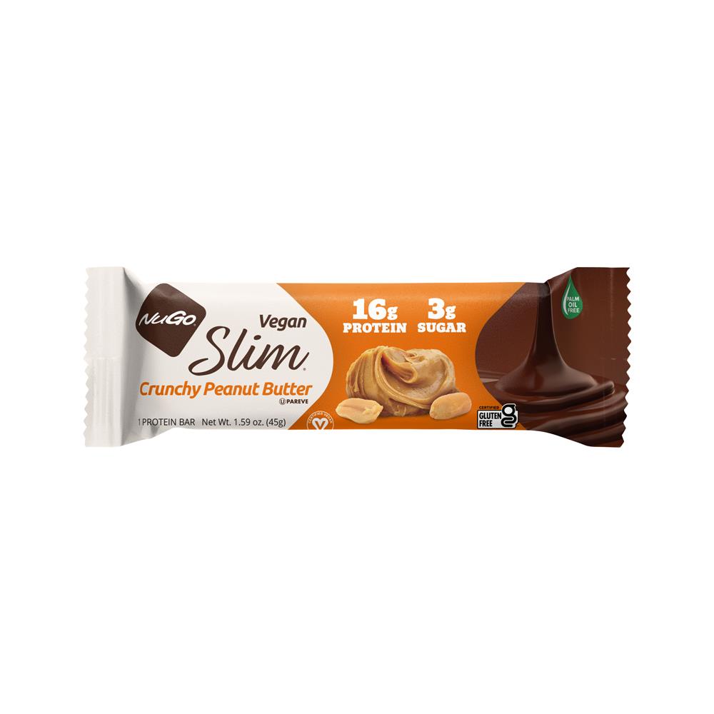 Slim Crunchy Peanut Butter Bar (Pack of 12)
