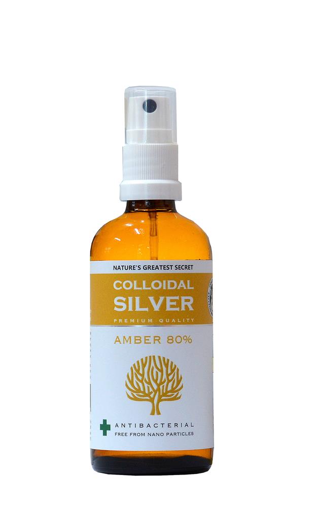 Amber Collidal Silver Spray