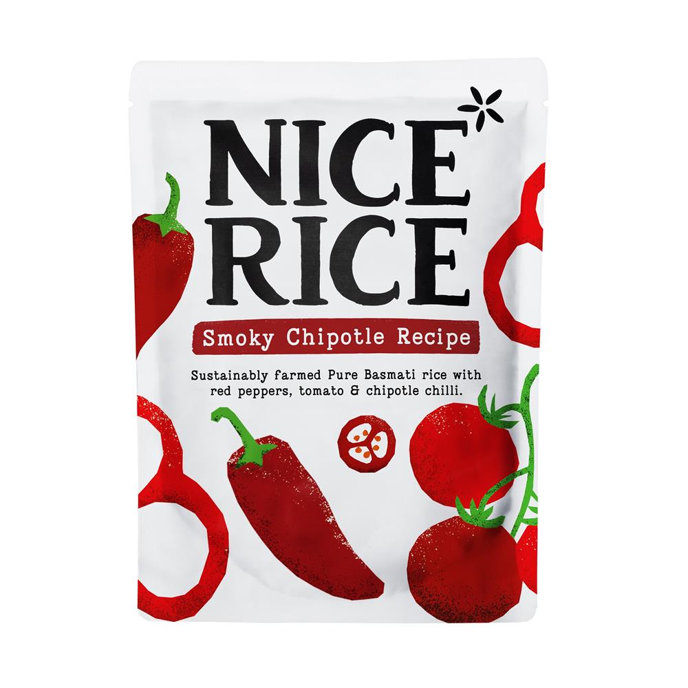 Chipotle Basmati rice pouch (Pack of 3)