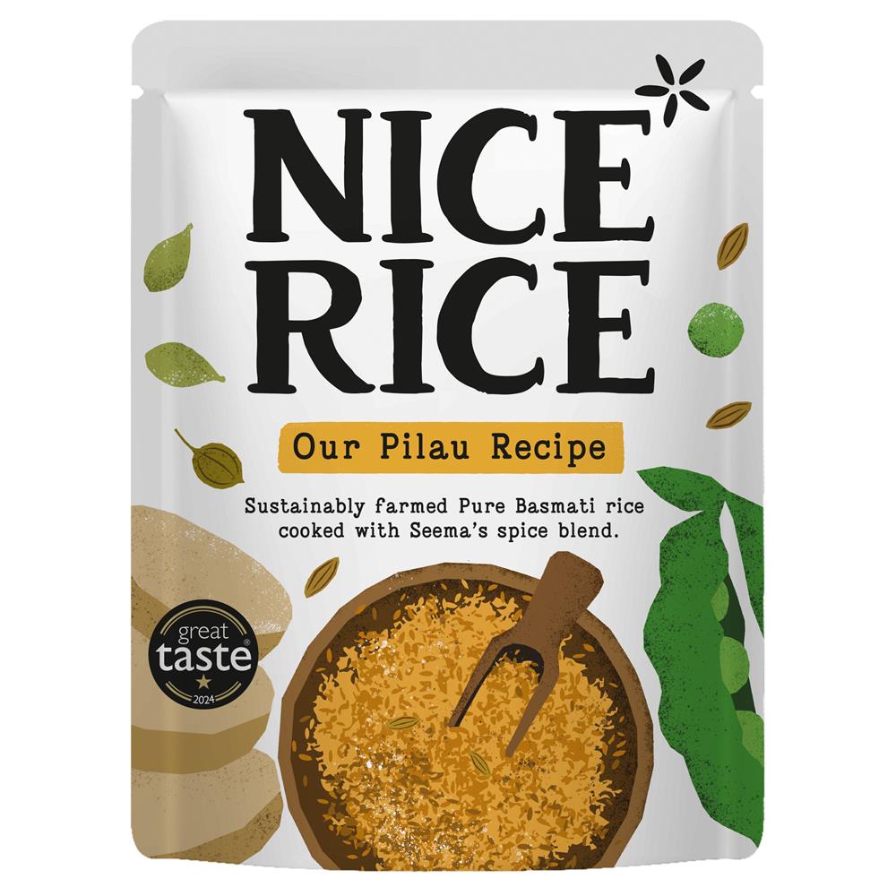 Pilau Basmati Rice Pouch (Pack of 3)