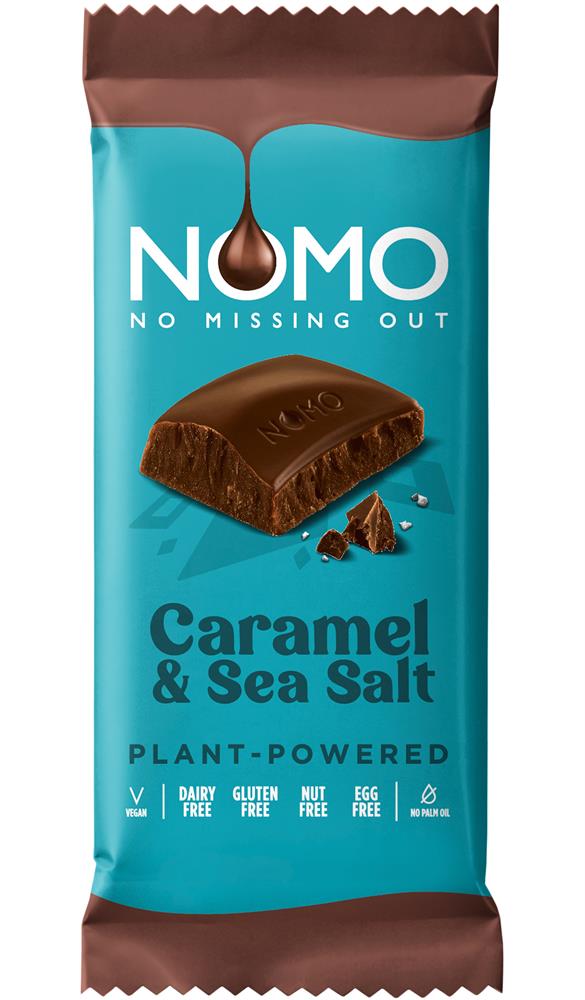 Nomo Caramel Sea Salt Chocolat (Pack of 14)