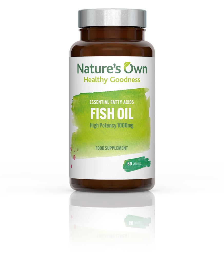 Fish Oil: High Potency 1000mg 60 caps