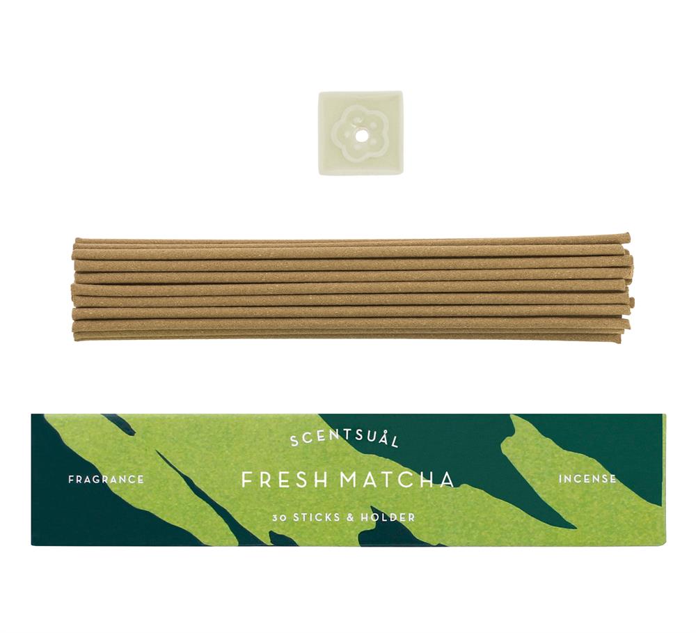 Scentsual Incense - Fresh Matcha 30 Sticks