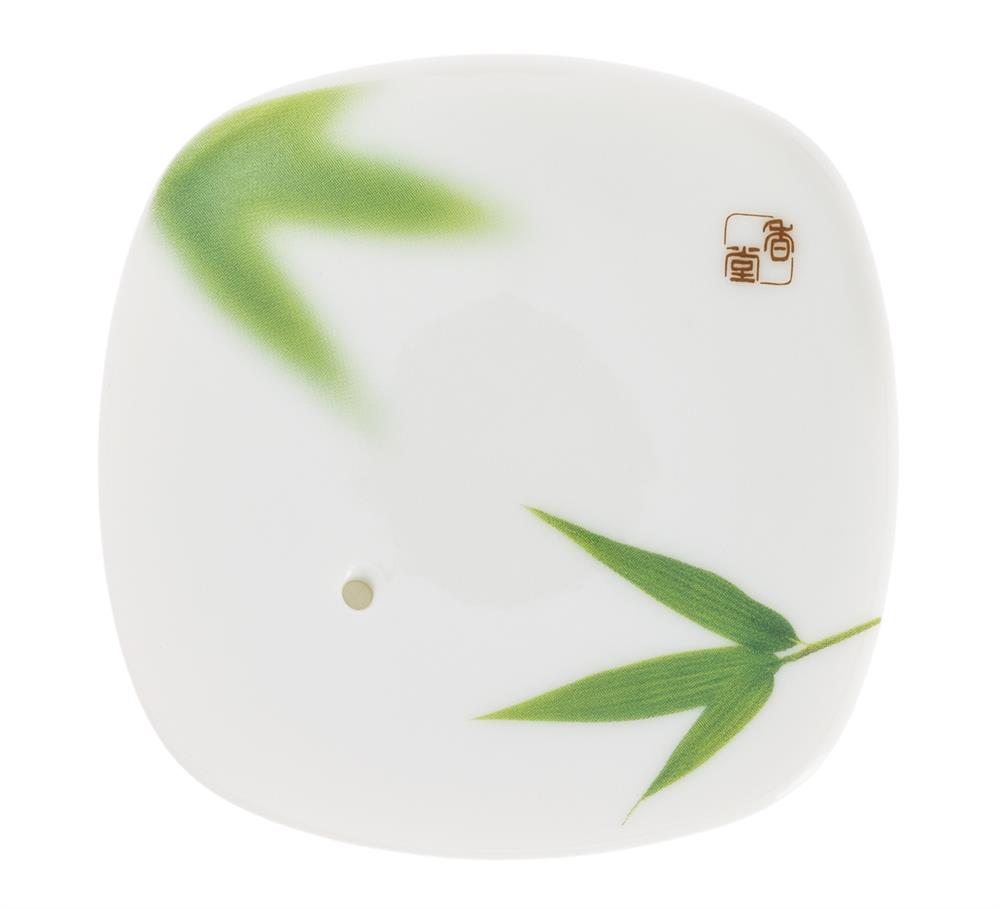 Yume No Yume Incense Holder - Bamboo Leaf 8 x 8 cm