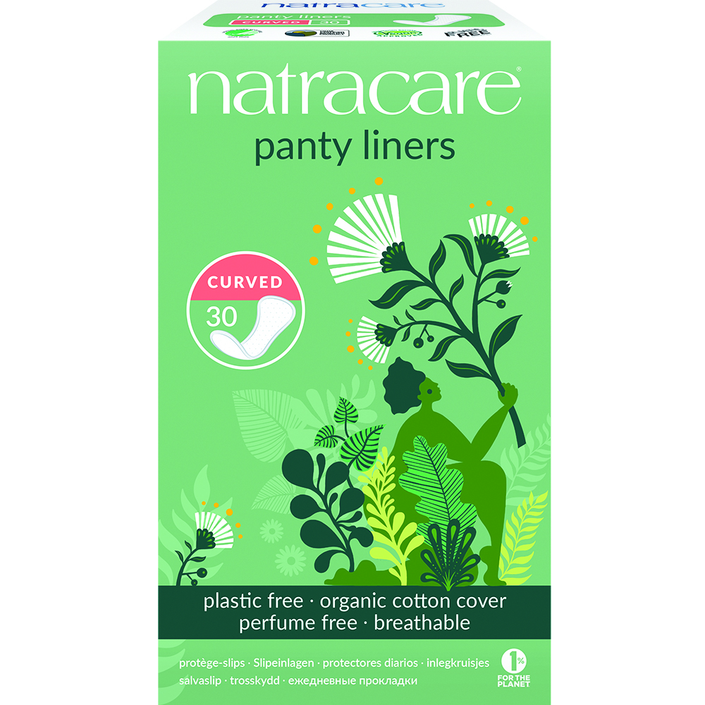 Natural Pantyliners Curved