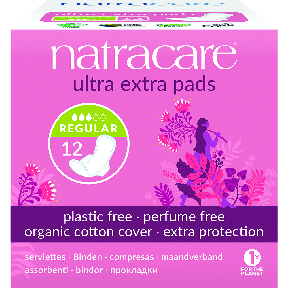 Ultra Extra Pads Regular with wings 12's