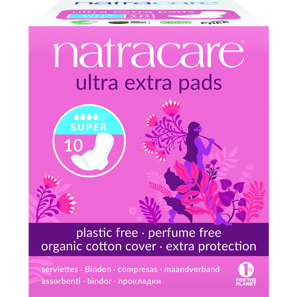 Ultra Extra Pads Super with wings 10's