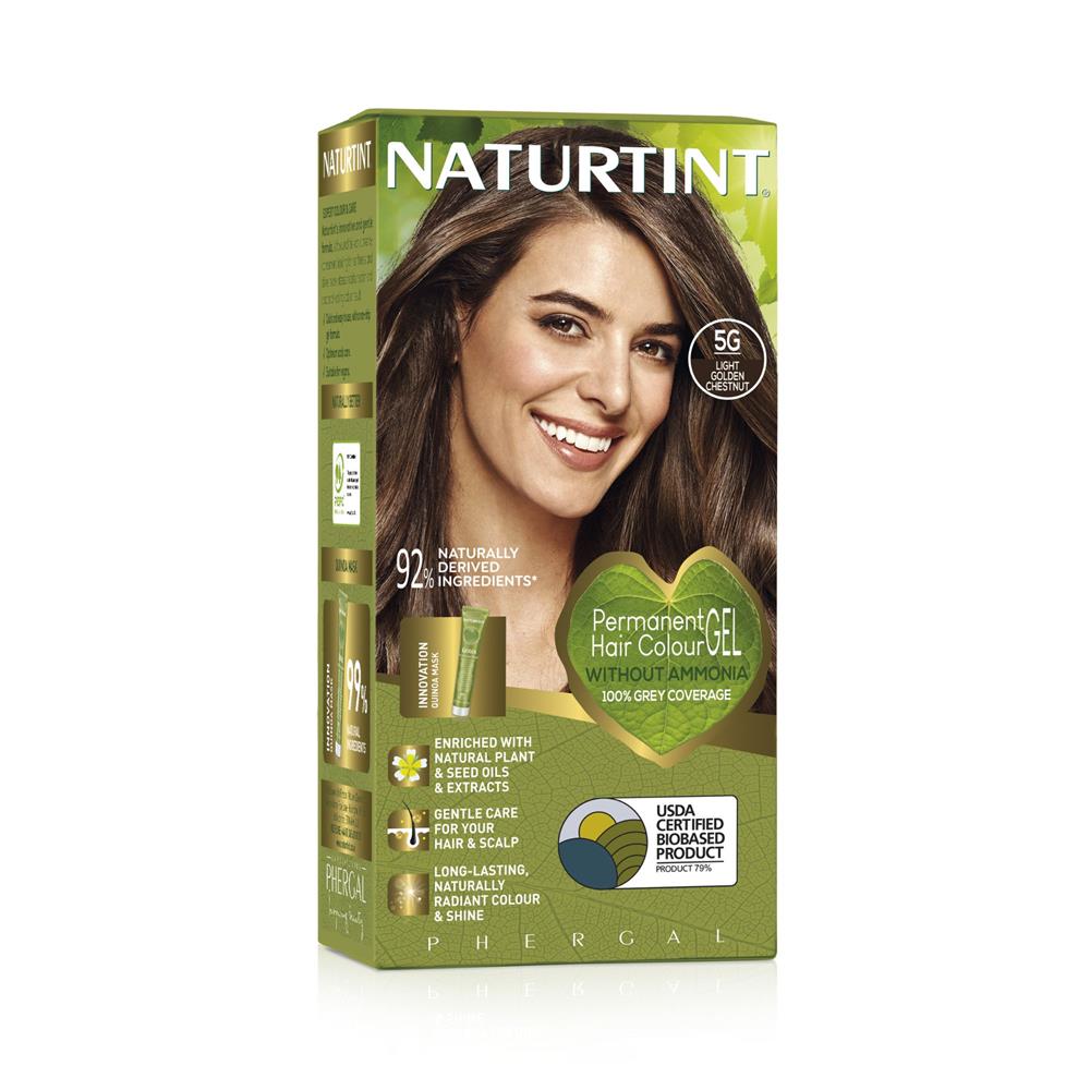 Hair Dye Light Golden Chestnut