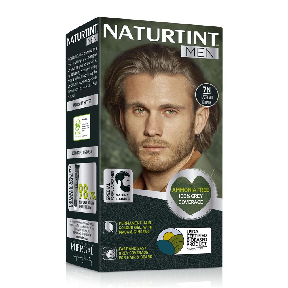 Men Hair Dye Hazelnut Blonde