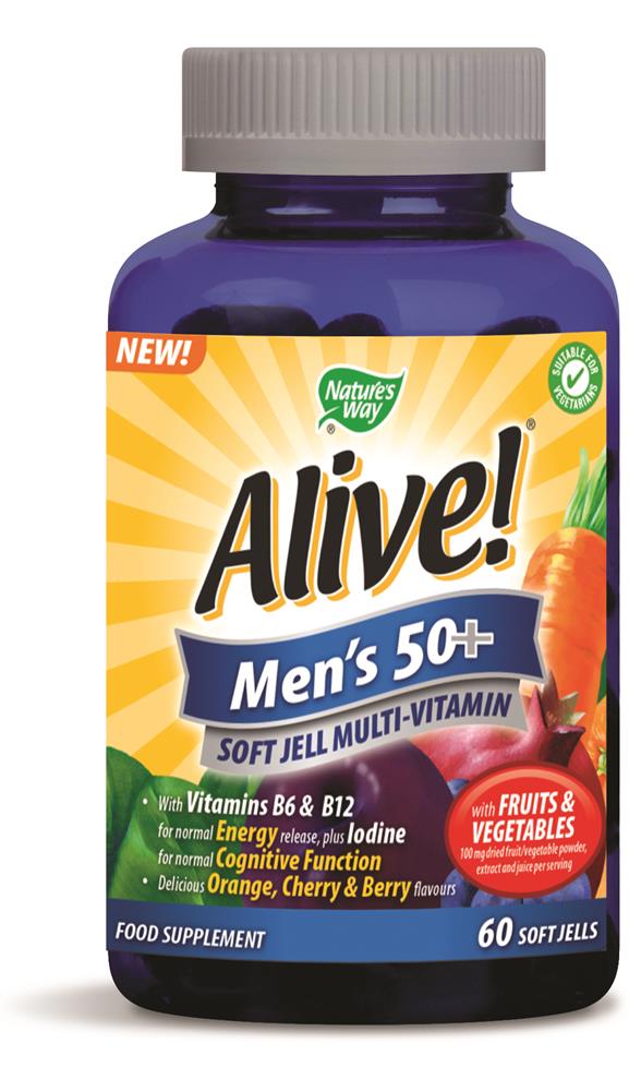 Alive! Men`s 50+ Soft Jells
