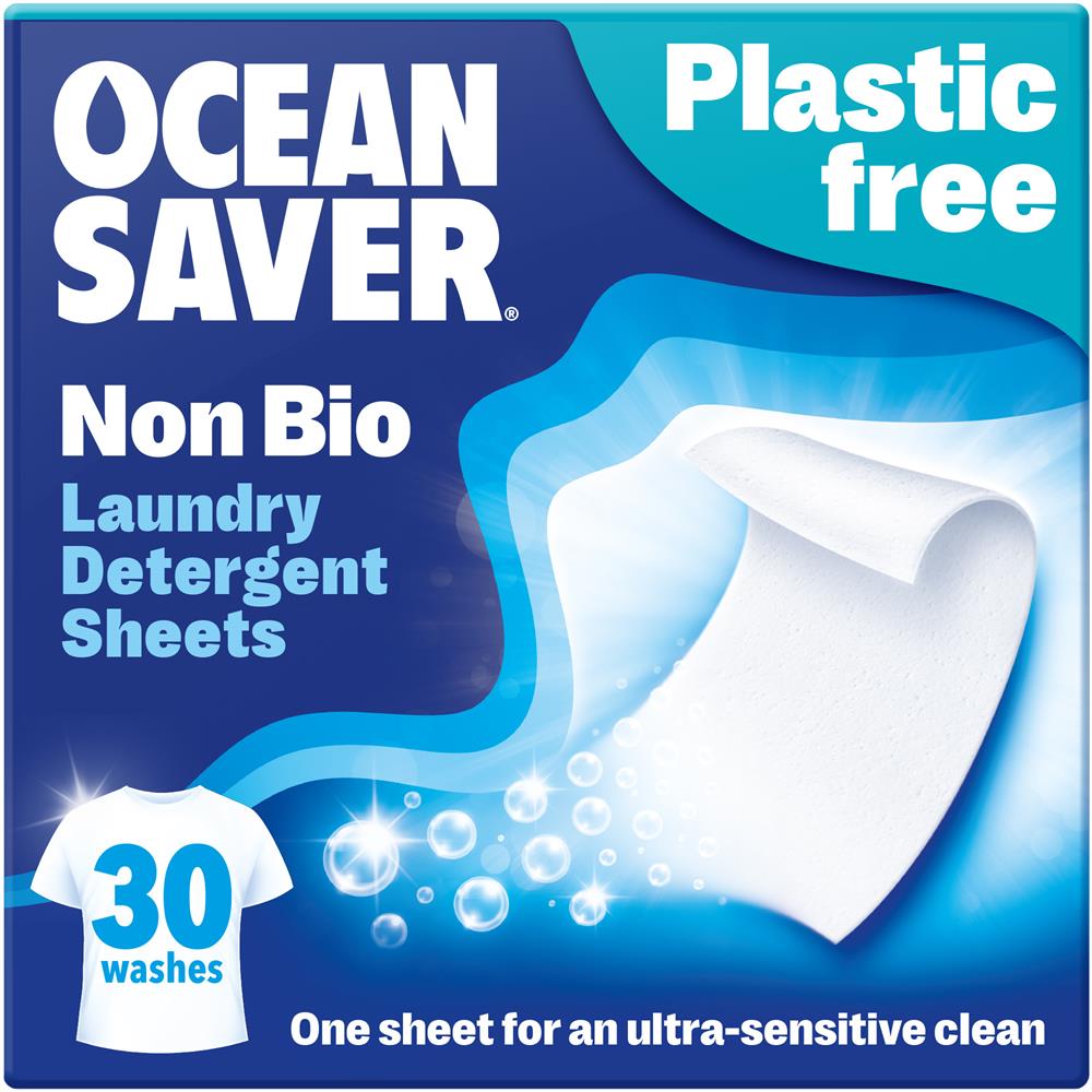 Non-Bio Laundry EcoSheets - 30 Pack