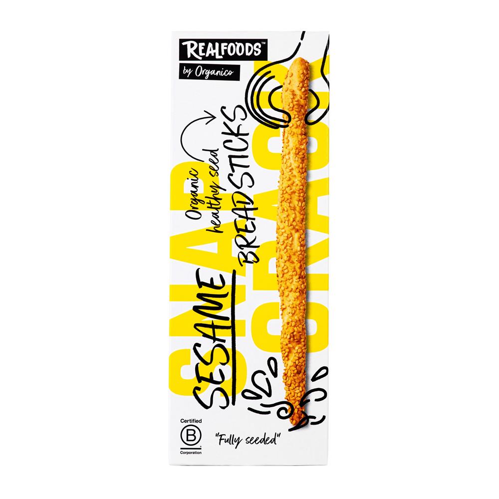 Org Sesame Breadsticks (Pack of 2)