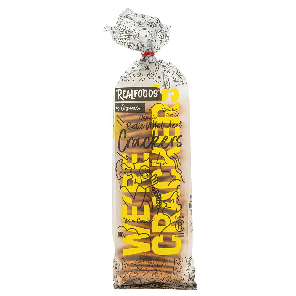 Org Baked Wholewheat Crackers
