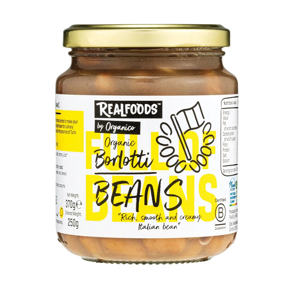 Org Borlotti Beans in Water