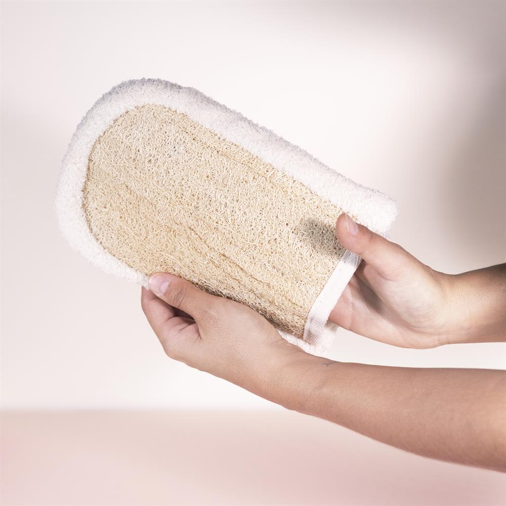 Double Side Loofah Glove