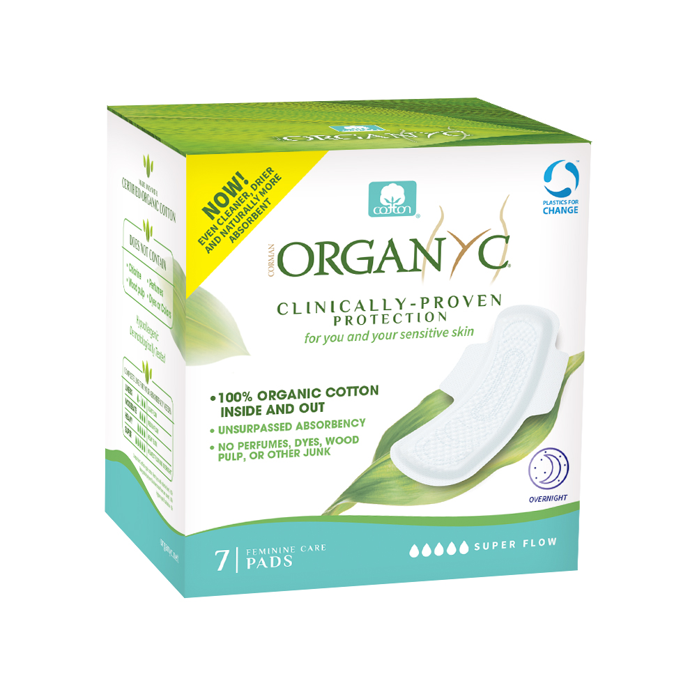 Organyc Overnight Pads