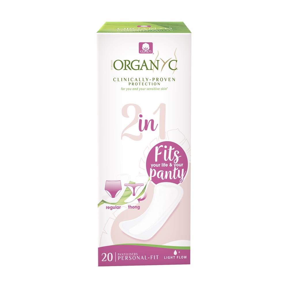 2in1 Panty Liner 20 units (Pack of 2)