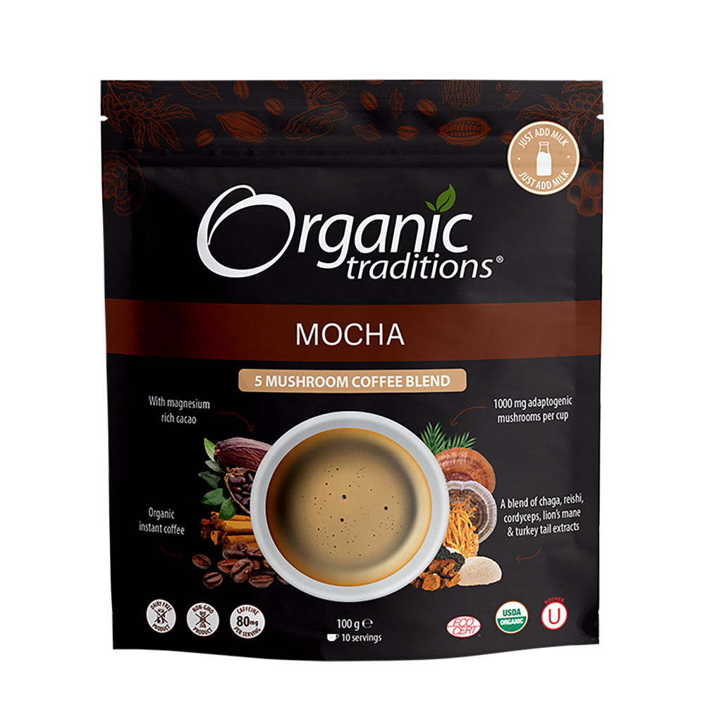 Mushroom Coffee Mocha