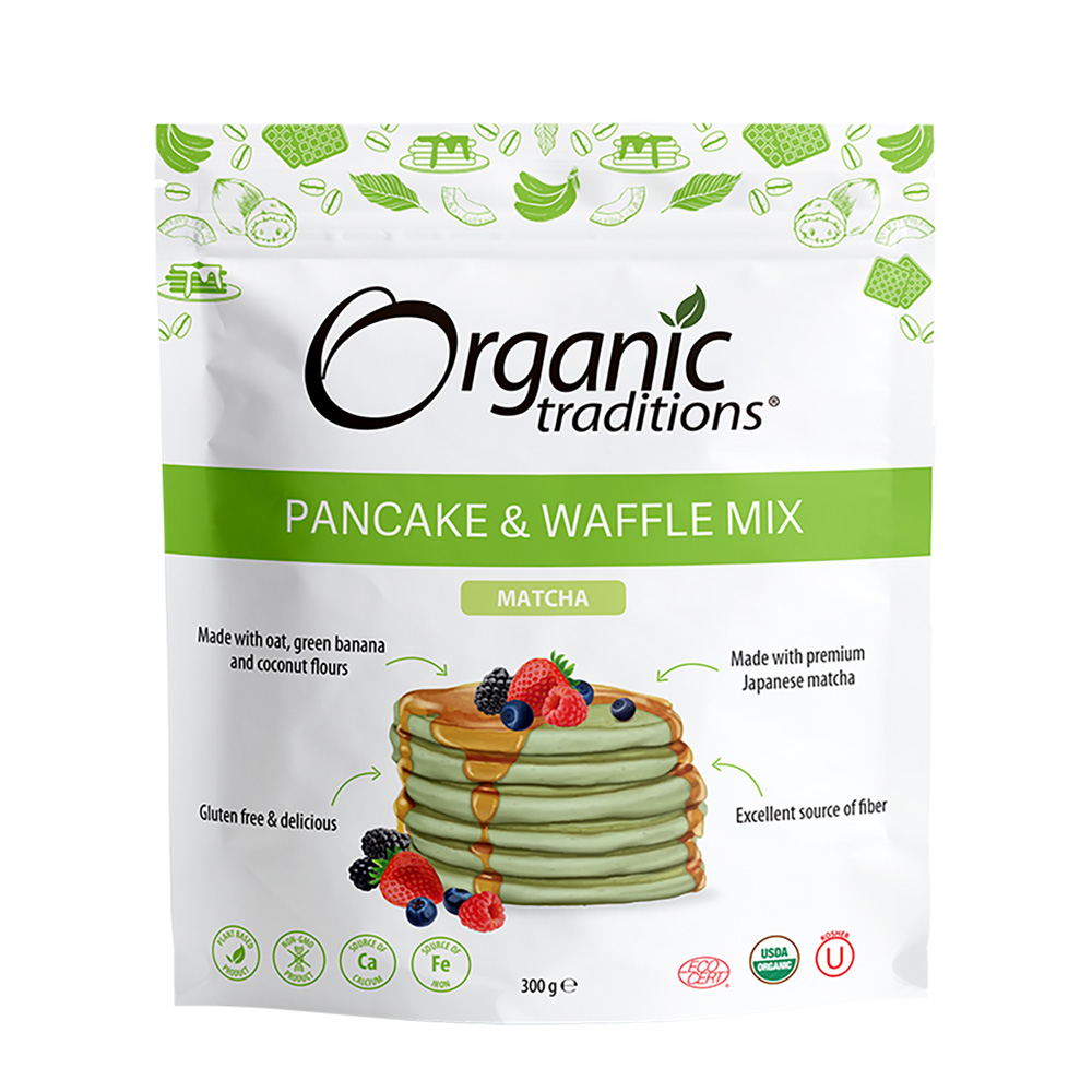 Pancake & Waffle Mix -Matcha