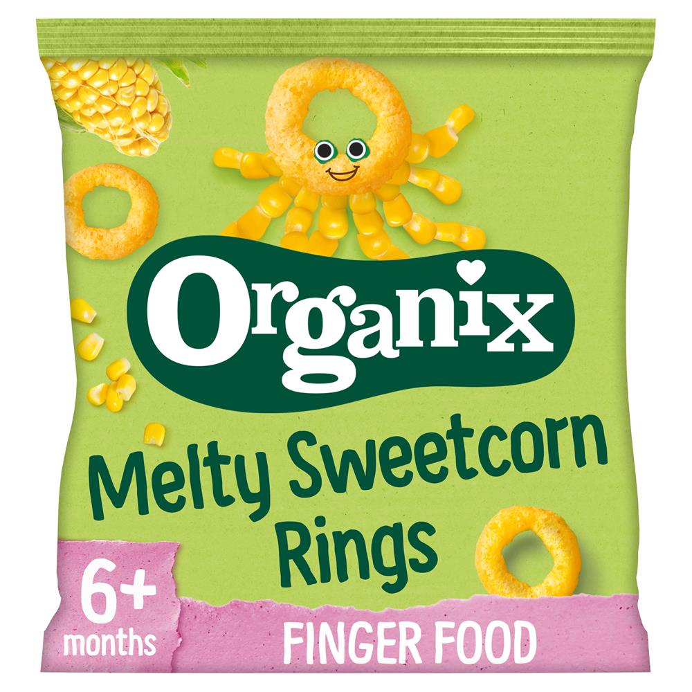 Melty Sweetcorn Rings 20g