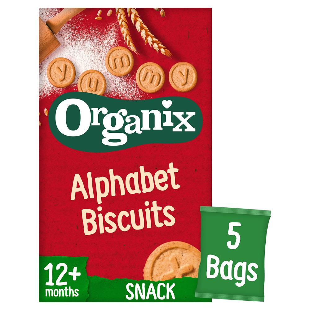 Org Alphabet Biscuits