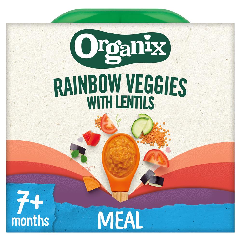 Rainbow Veggies & Lentils