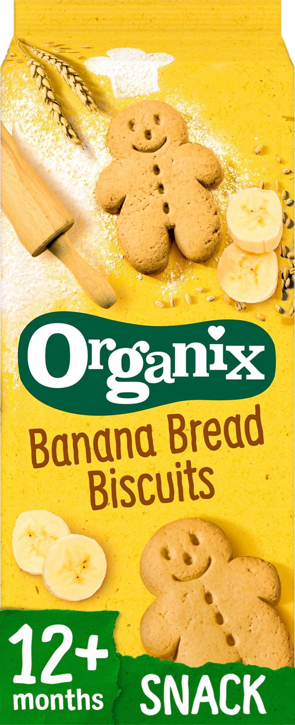 Banana Bread Biscuits Toddler Snacks 135g