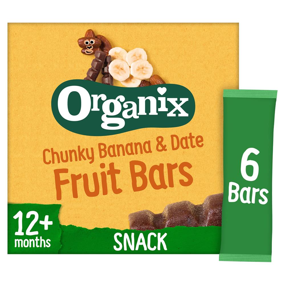 Chunky Fruit Bars Date & Banan