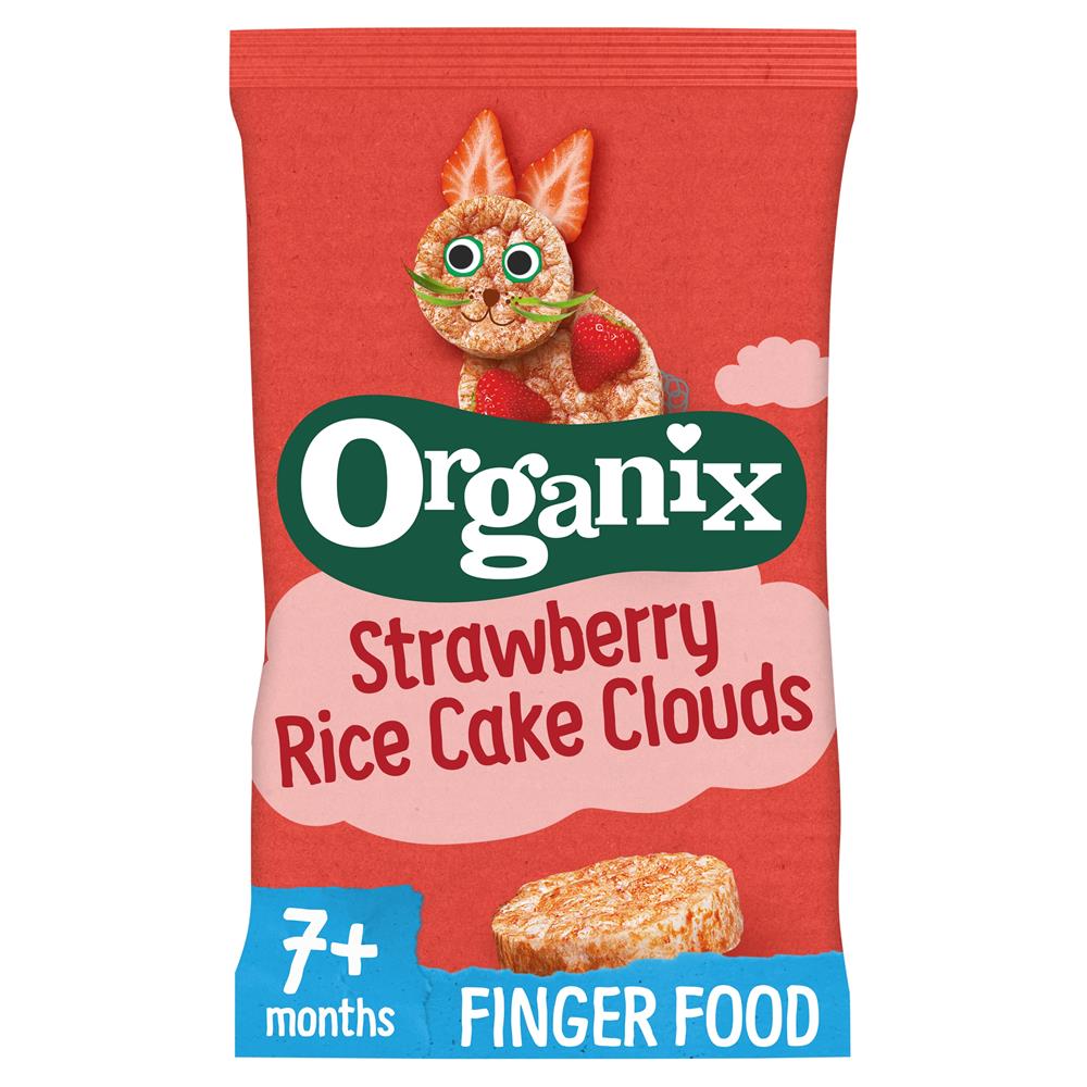 Strawberry Rice Cake Clouds