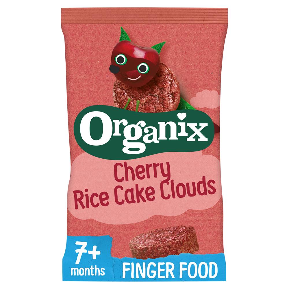 Organix Cherry Rice Cake Cloud (Pack of 3)