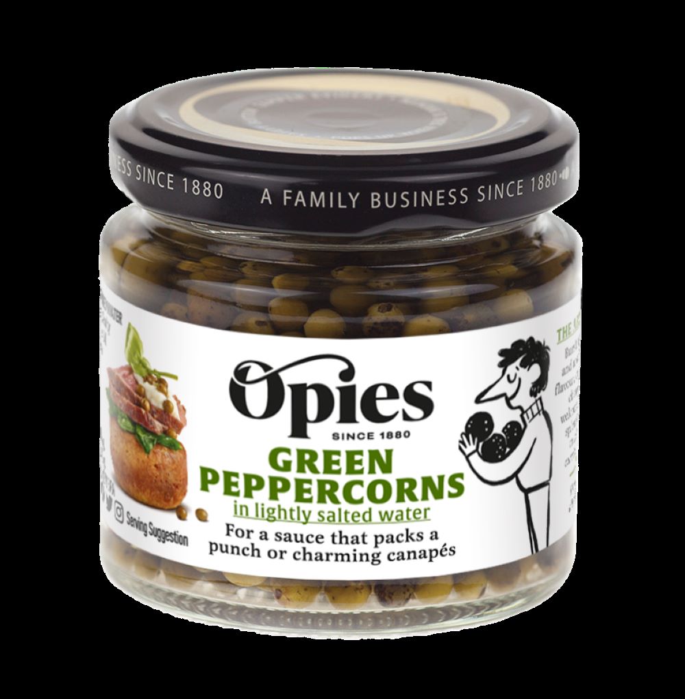 Green Peppercorns in Lightly Salted Water 115g