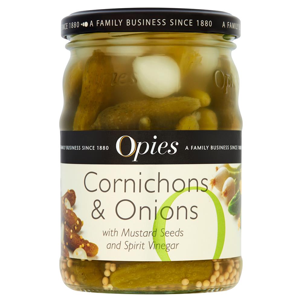 Cornichons and Onions