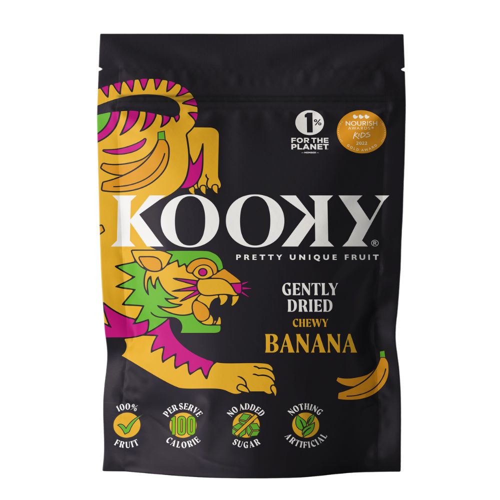 Value Pack Gently Dried Banana - Chewy 380g