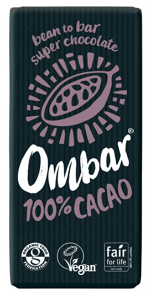 100% Cacao Chocolate Bar